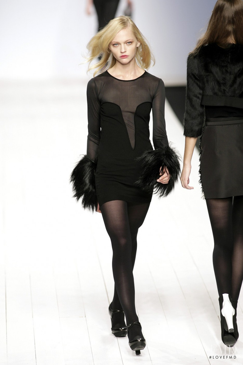 Sasha Pivovarova featured in  the La Perla fashion show for Autumn/Winter 2007