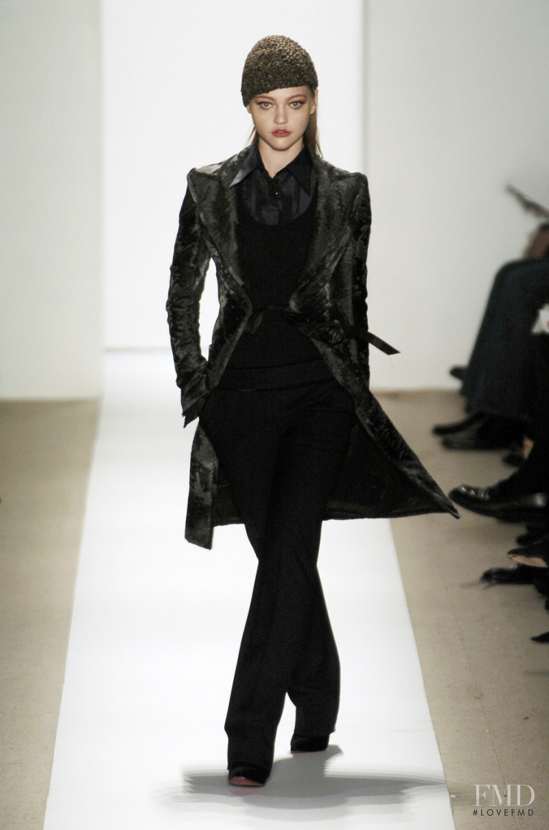 Sasha Pivovarova featured in  the J Mendel fashion show for Autumn/Winter 2006