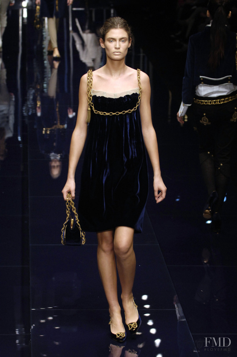 Bianca Balti featured in  the Dolce & Gabbana fashion show for Autumn/Winter 2006