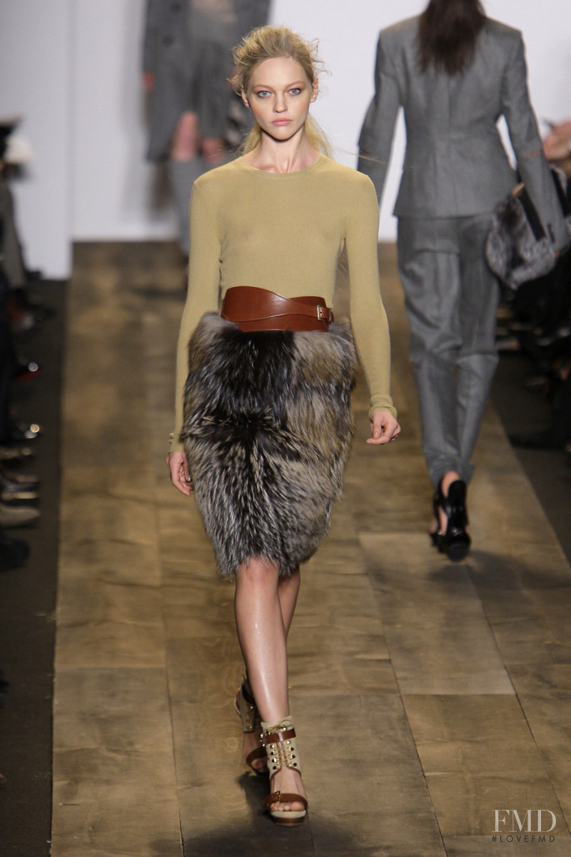 Sasha Pivovarova featured in  the Michael Kors Collection fashion show for Autumn/Winter 2010