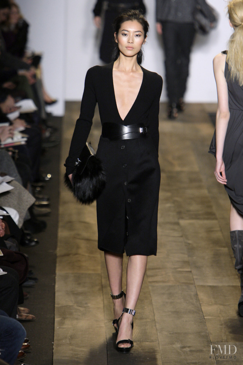 Liu Wen featured in  the Michael Kors Collection fashion show for Autumn/Winter 2010