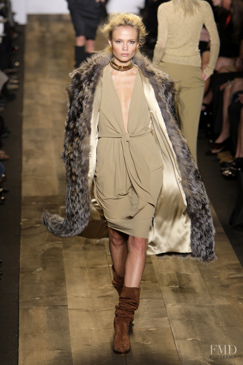 Natasha Poly featured in  the Michael Kors Collection fashion show for Autumn/Winter 2010