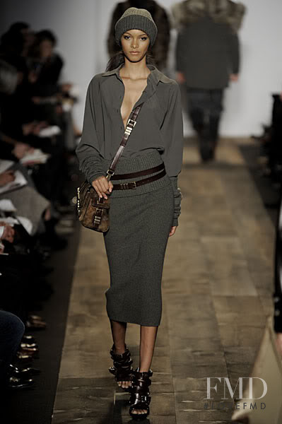 Lais Ribeiro featured in  the Michael Kors Collection fashion show for Autumn/Winter 2010