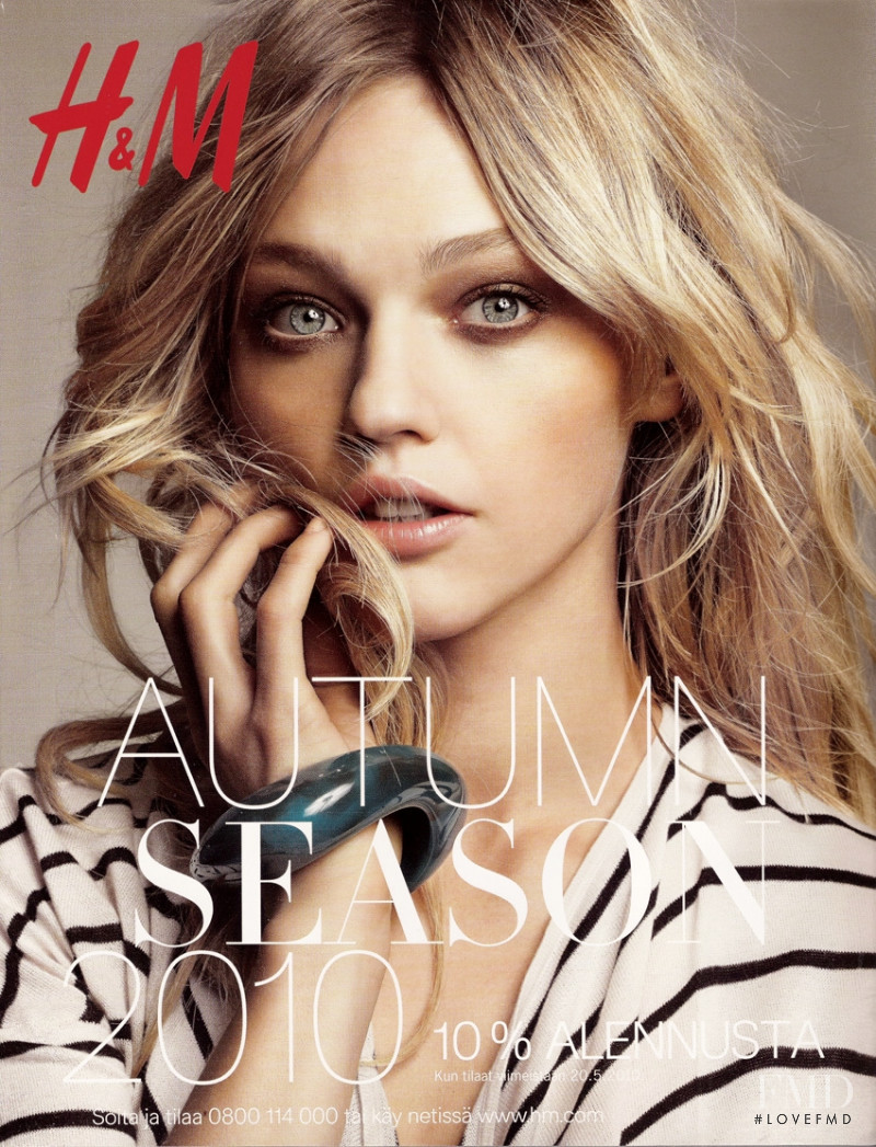 Sasha Pivovarova featured in  the H&M catalogue for Autumn/Winter 2010