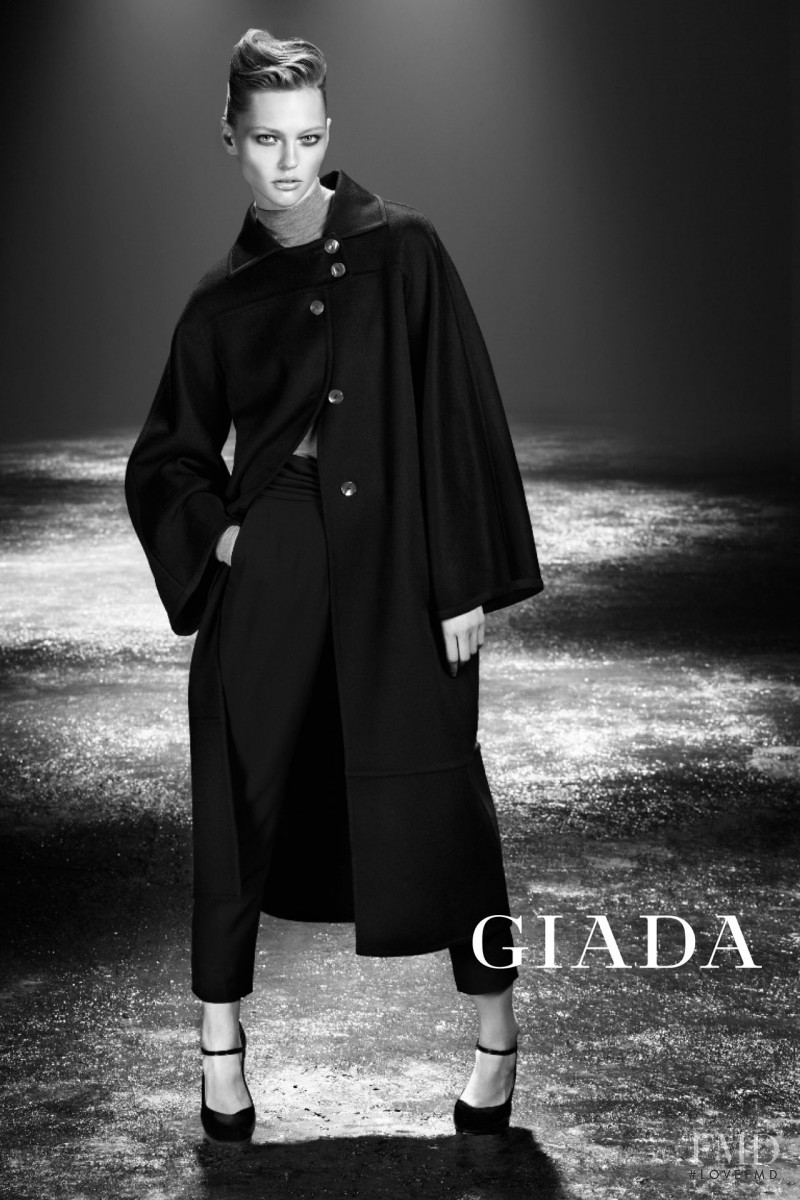 Sasha Pivovarova featured in  the Giada advertisement for Autumn/Winter 2009
