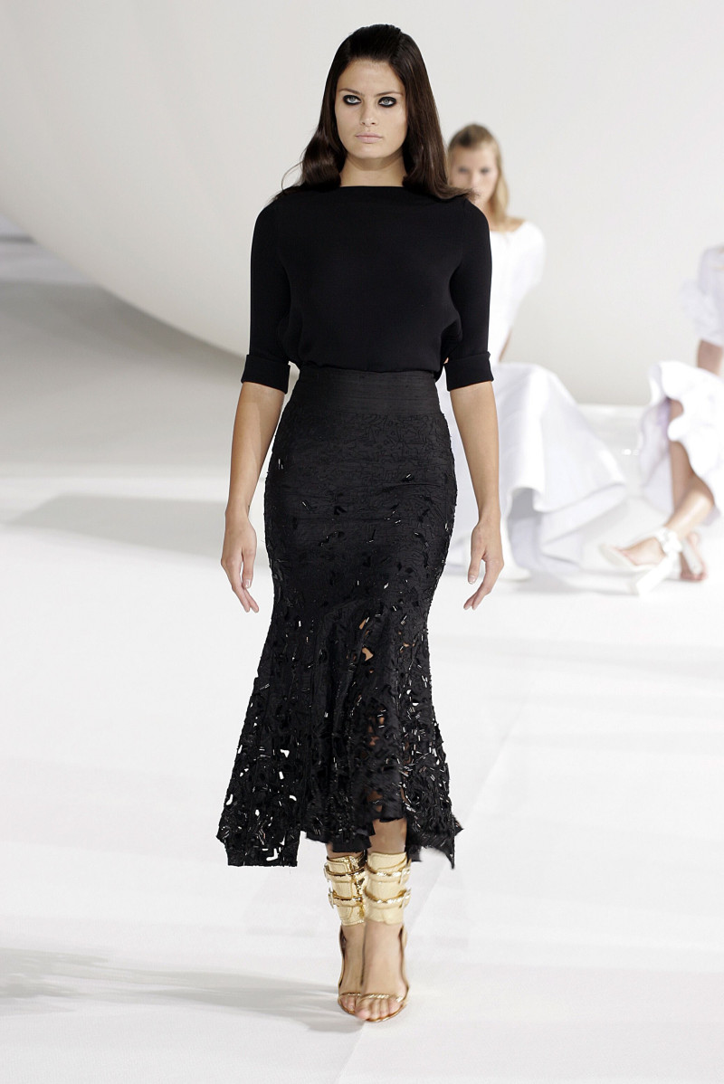 Isabeli Fontana featured in  the Givenchy fashion show for Spring/Summer 2006