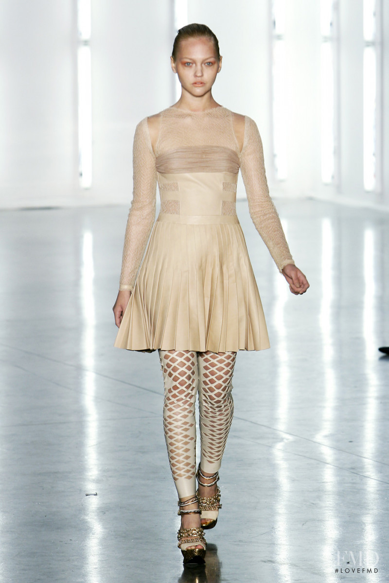 Sasha Pivovarova featured in  the Rodarte fashion show for Spring/Summer 2009