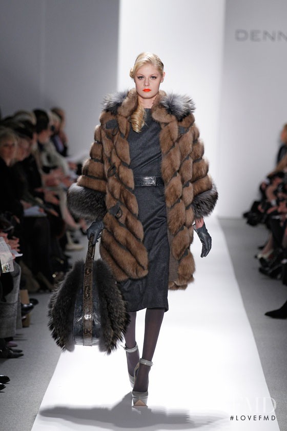 Dennis Basso fashion show for Autumn/Winter 2012