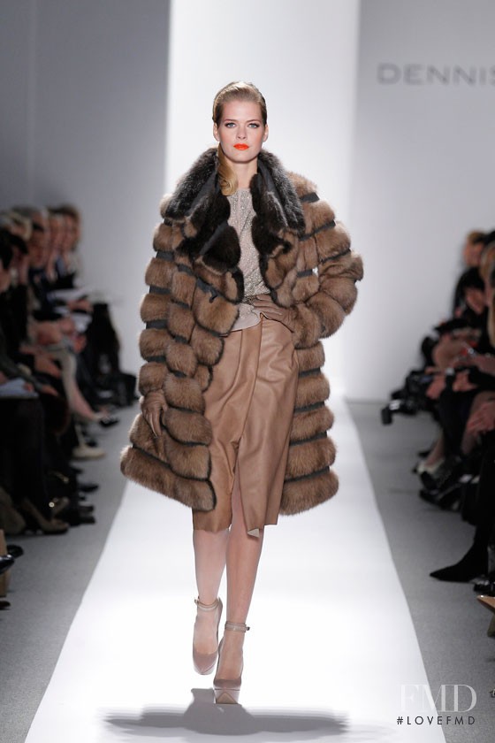 Dennis Basso fashion show for Autumn/Winter 2012