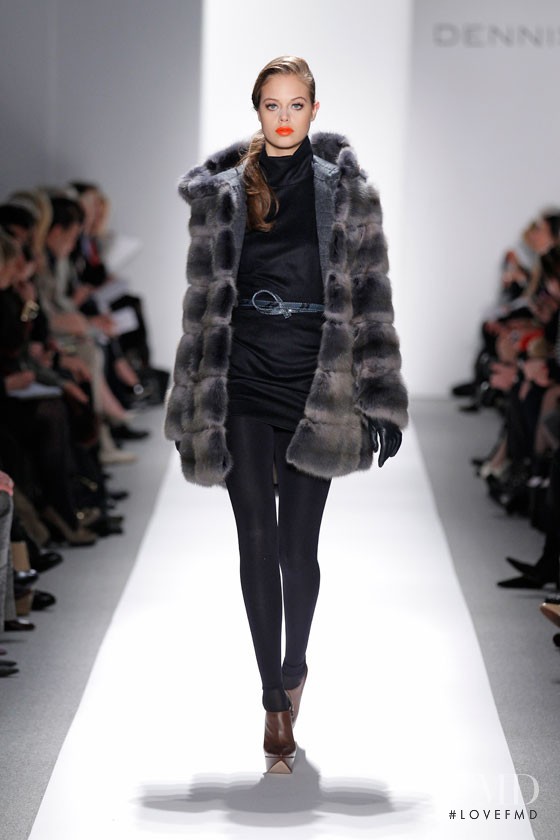 Dennis Basso fashion show for Autumn/Winter 2012