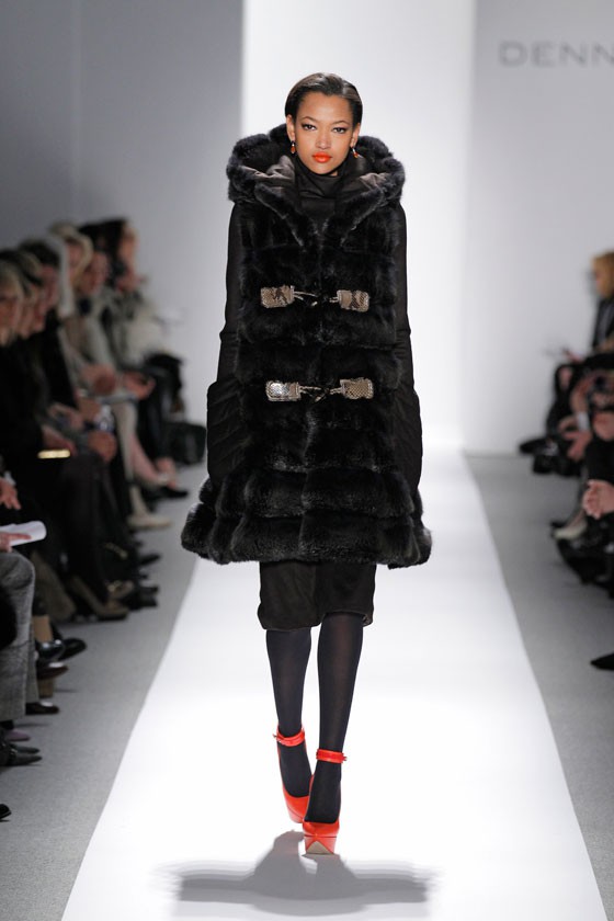 Dennis Basso fashion show for Autumn/Winter 2012