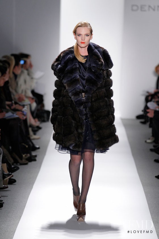 Dennis Basso fashion show for Autumn/Winter 2012