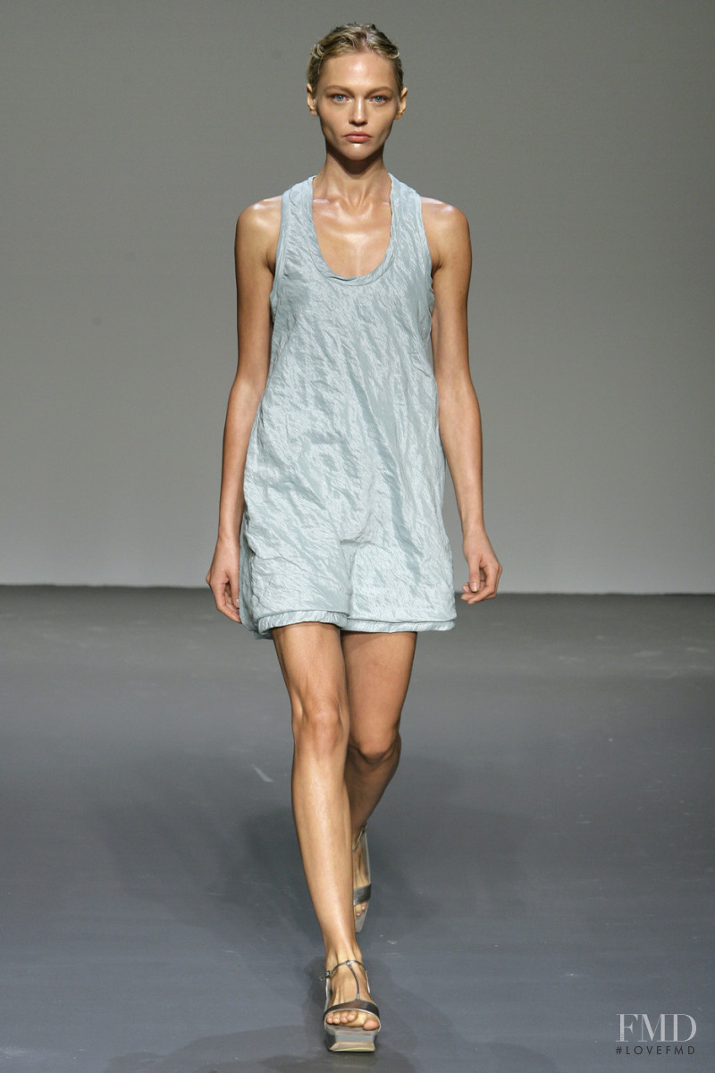 Sasha Pivovarova featured in  the Calvin Klein 205W39NYC fashion show for Spring/Summer 2010