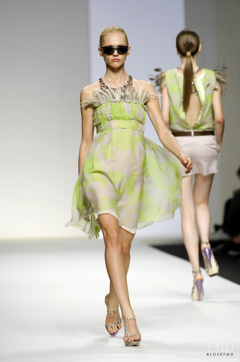 Sasha Pivovarova featured in  the La Perla fashion show for Spring/Summer 2008