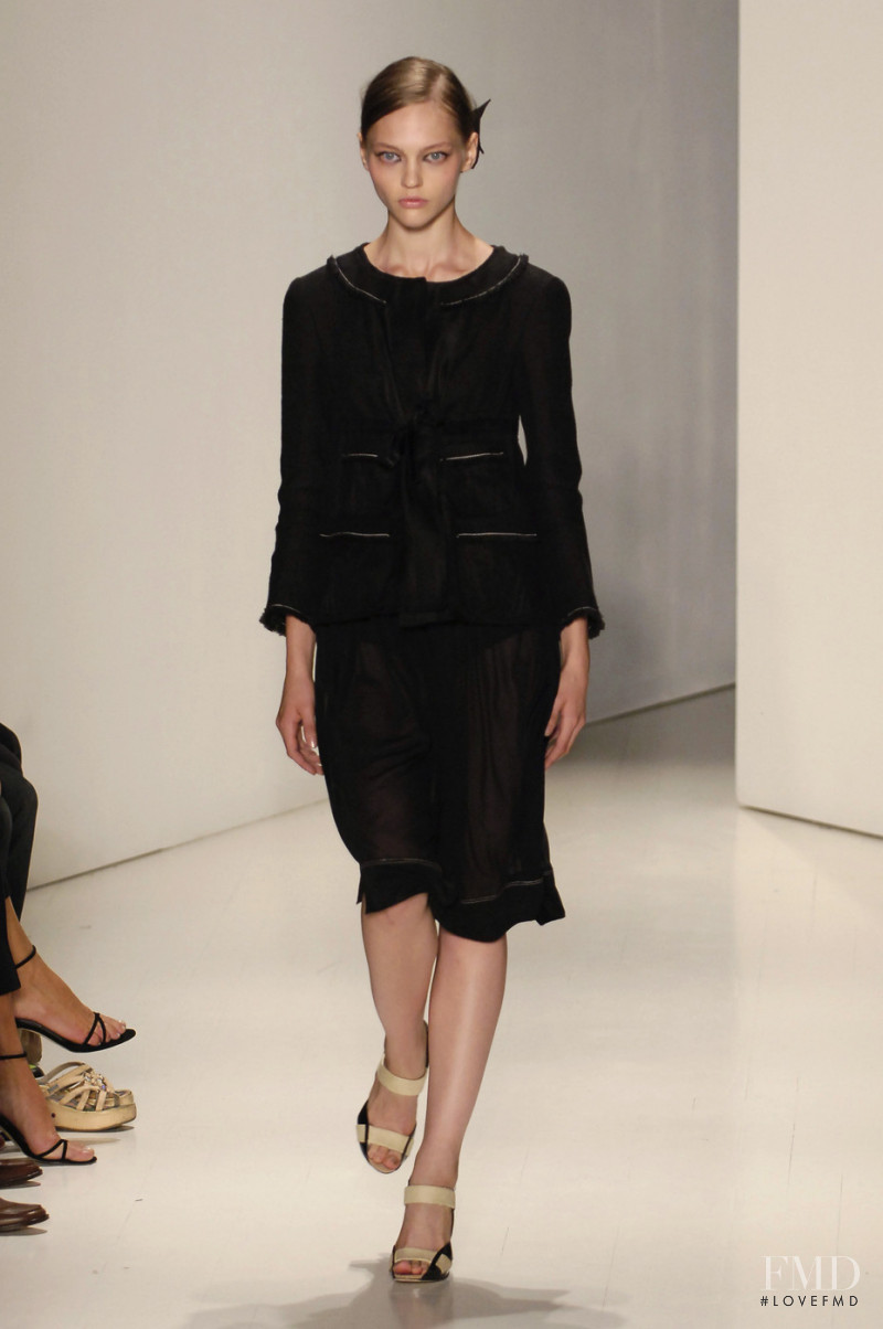 Sasha Pivovarova featured in  the Donna Karan New York fashion show for Spring/Summer 2006