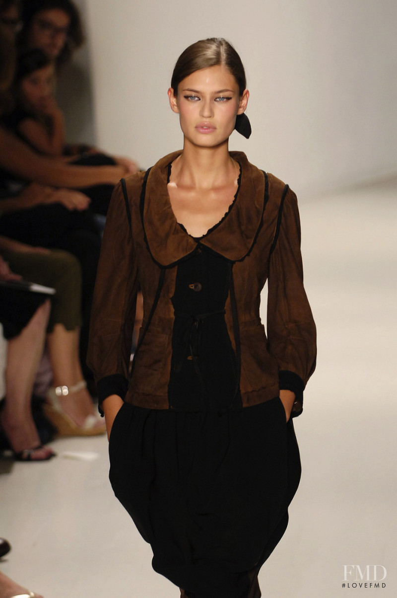 Bianca Balti featured in  the Donna Karan New York fashion show for Spring/Summer 2006