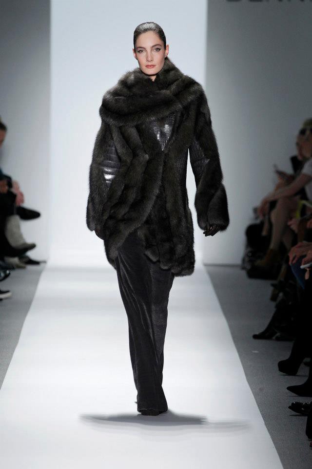 Dennis Basso fashion show for Autumn/Winter 2013