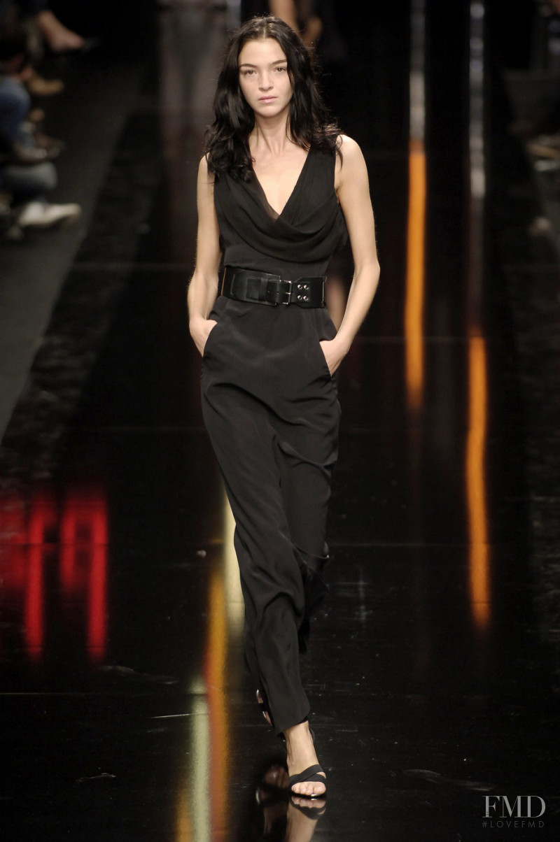 Mariacarla Boscono featured in  the Lagerfeld Gallery fashion show for Spring/Summer 2006