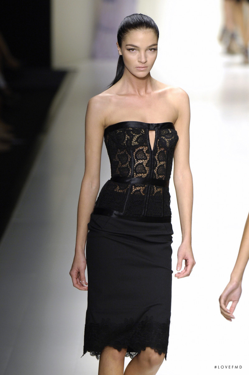 Mariacarla Boscono featured in  the La Perla fashion show for Spring/Summer 2006