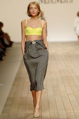 Max Mara fashion show for Spring/Summer 2006