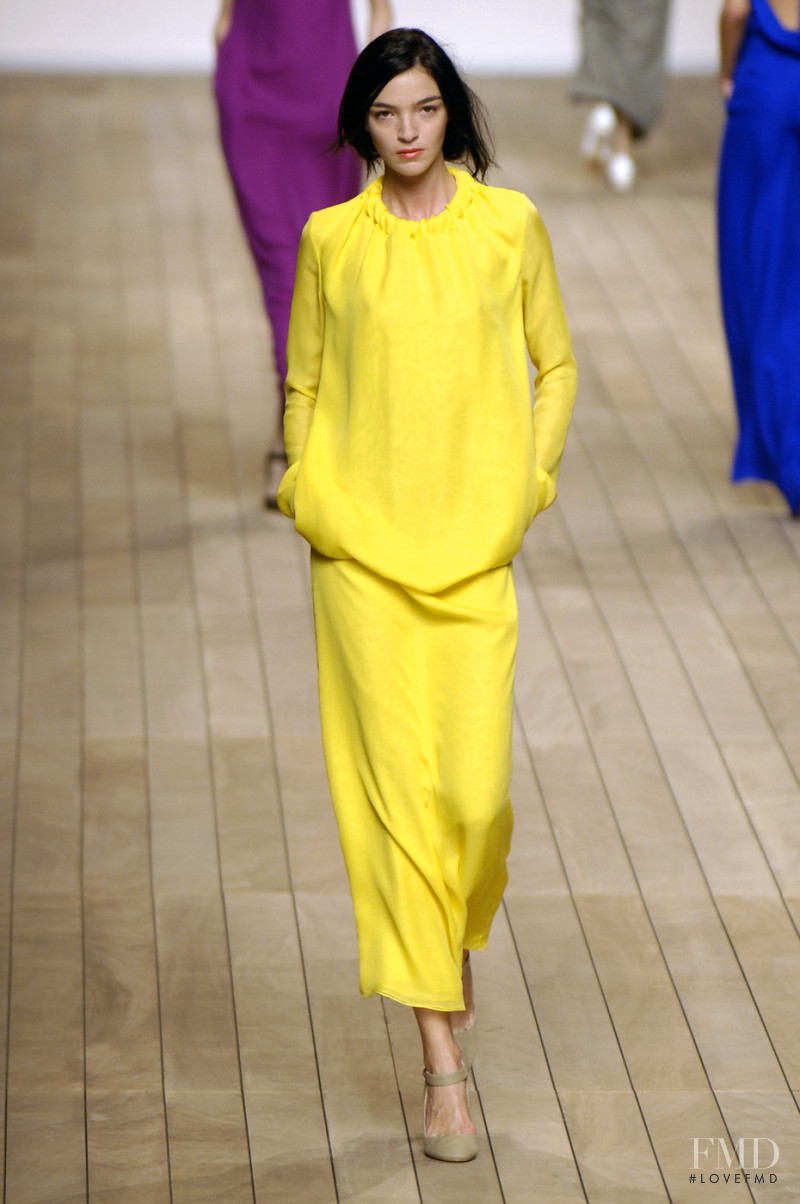 Mariacarla Boscono featured in  the Max Mara fashion show for Spring/Summer 2006