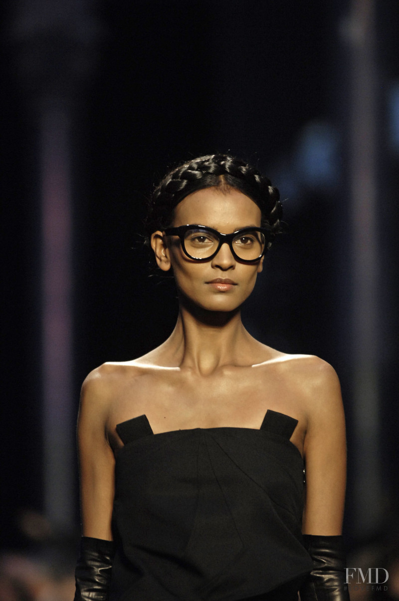 Liya Kebede featured in  the Givenchy fashion show for Autumn/Winter 2006