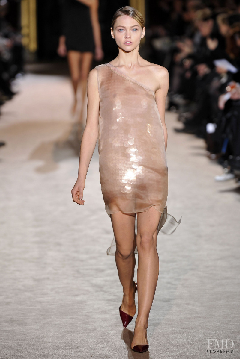 Sasha Pivovarova featured in  the Stella McCartney fashion show for Autumn/Winter 2010