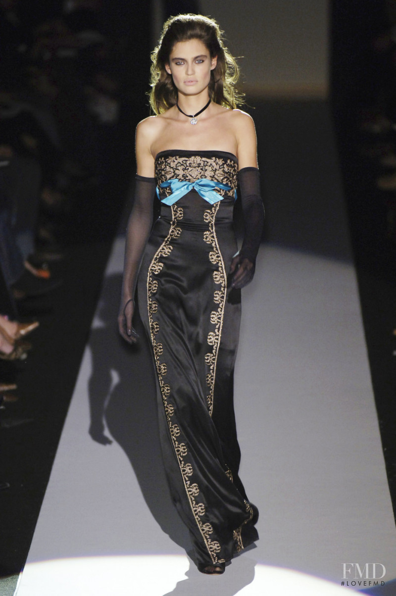 Bianca Balti featured in  the Badgley Mischka fashion show for Autumn/Winter 2006