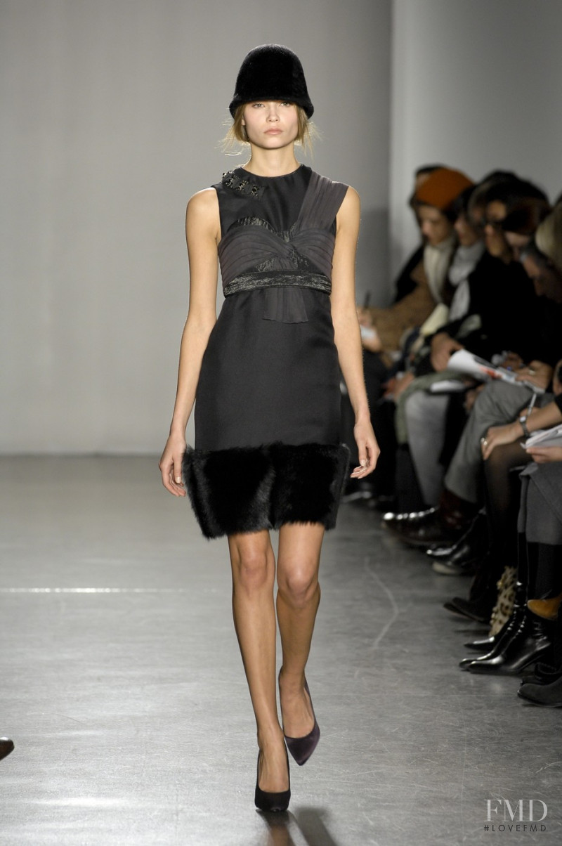 Natasha Poly featured in  the Proenza Schouler fashion show for Autumn/Winter 2007