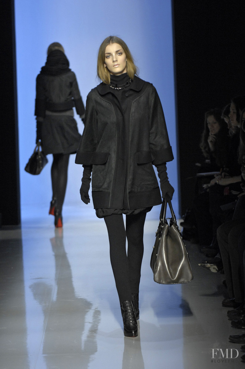 Denisa Dvorakova featured in  the Pringle of Scotland fashion show for Autumn/Winter 2007