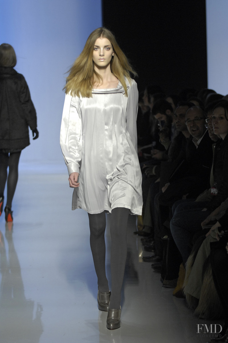 Denisa Dvorakova featured in  the Pringle of Scotland fashion show for Autumn/Winter 2007