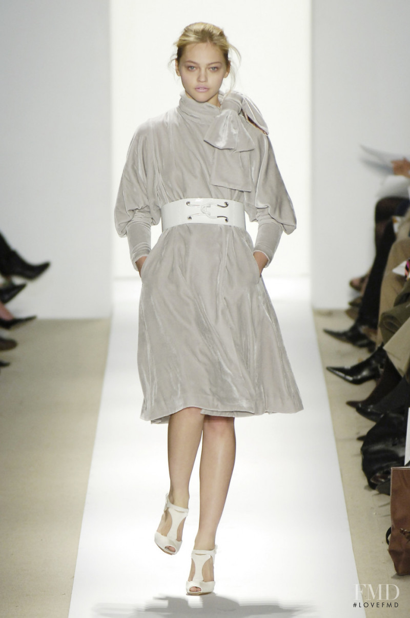 Sasha Pivovarova featured in  the Peter Som fashion show for Autumn/Winter 2006
