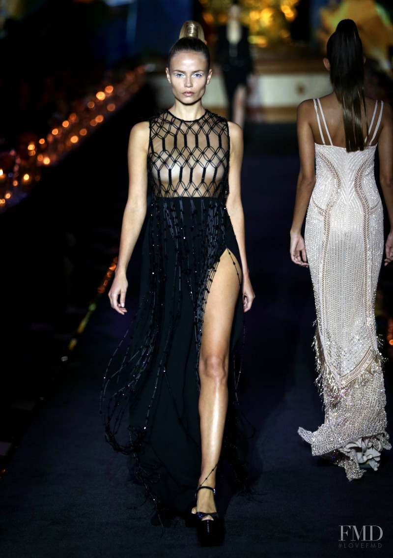 Natasha Poly featured in  the La Perla fashion show for Spring/Summer 2018