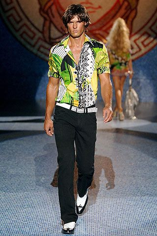 Versace fashion show for Spring/Summer 2006