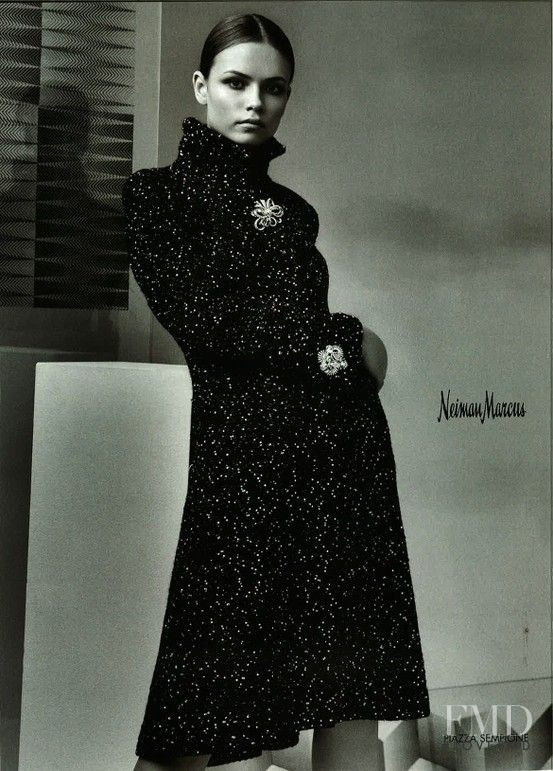 Natasha Poly featured in  the Neiman Marcus catalogue for Fall 2004