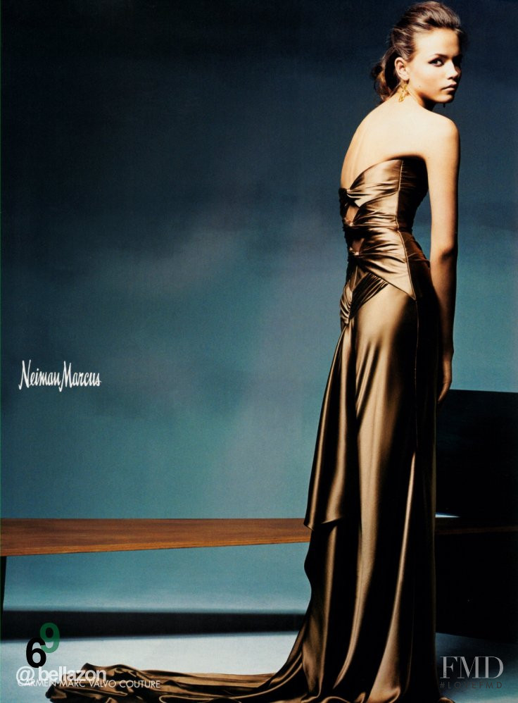 Natasha Poly featured in  the Neiman Marcus catalogue for Fall 2004