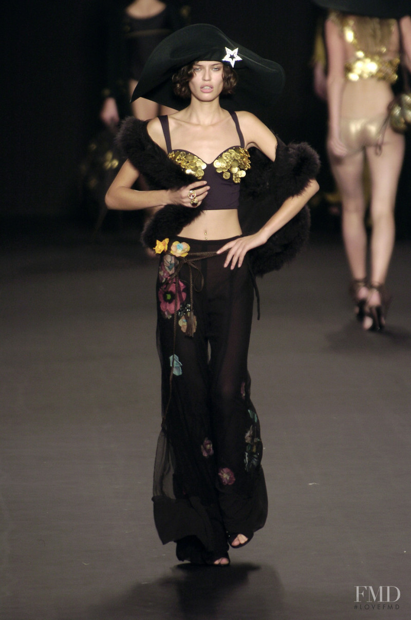 Bianca Balti featured in  the Sonia Rykiel fashion show for Spring/Summer 2005