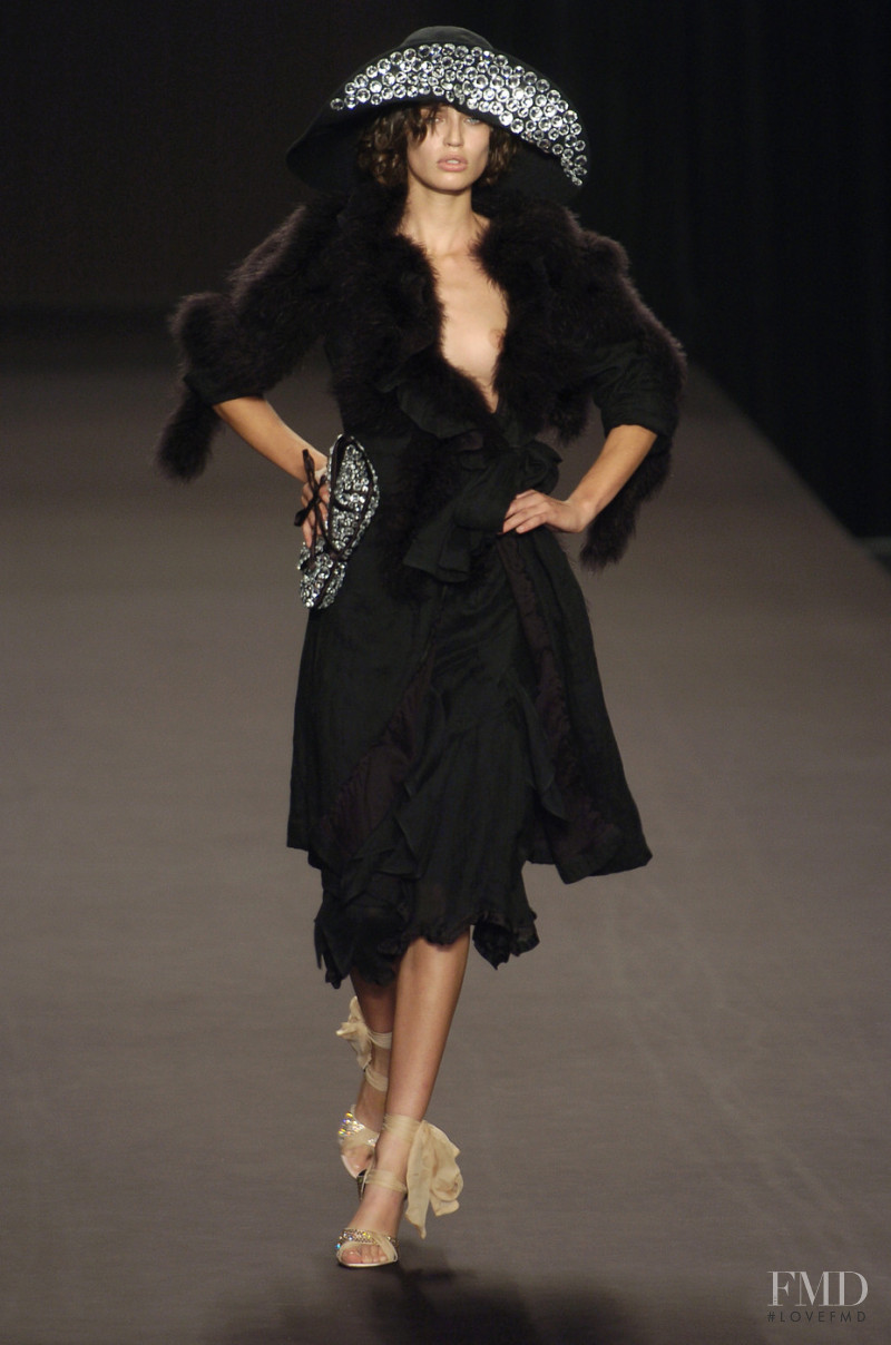 Bianca Balti featured in  the Sonia Rykiel fashion show for Spring/Summer 2005