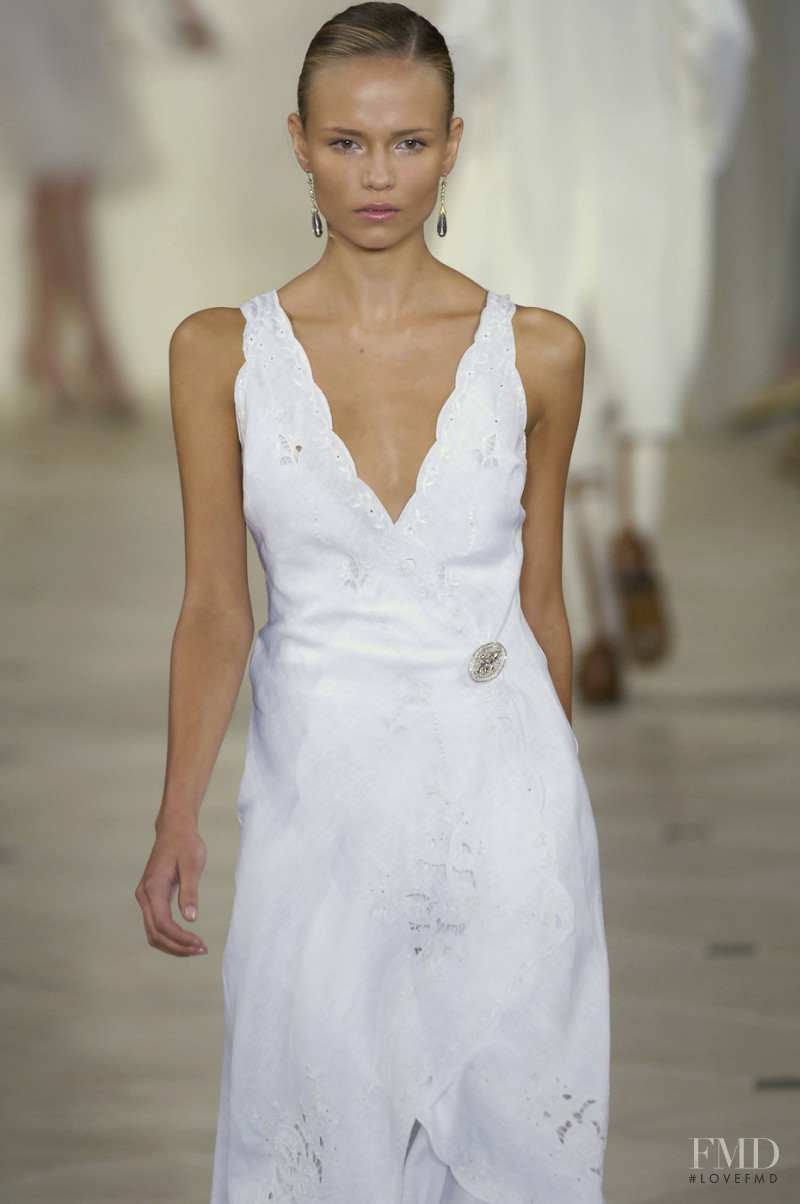 Natasha Poly featured in  the Ralph Lauren Collection fashion show for Spring/Summer 2007