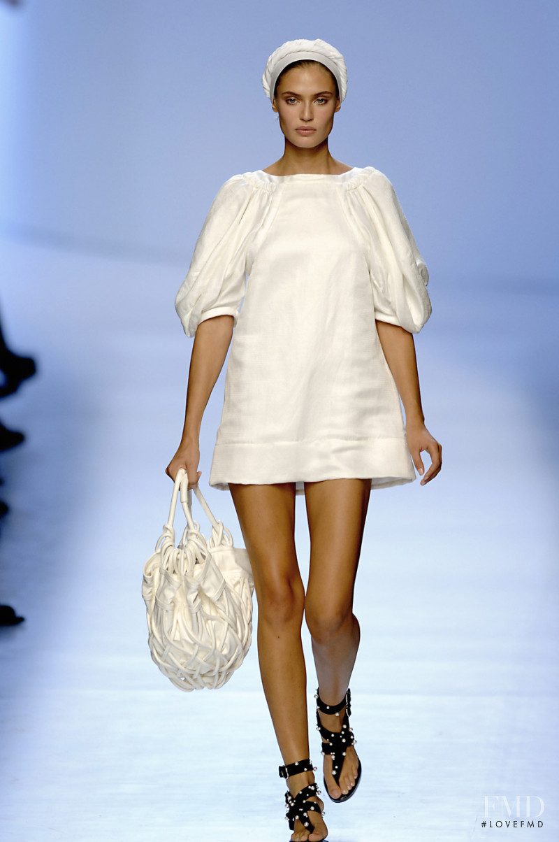 Bianca Balti featured in  the Loewe fashion show for Spring/Summer 2007