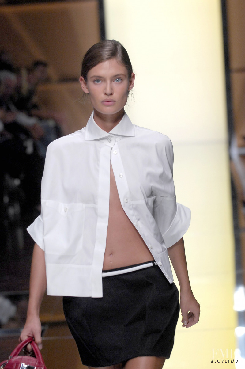 Bianca Balti featured in  the Gianfranco Ferré fashion show for Spring/Summer 2007