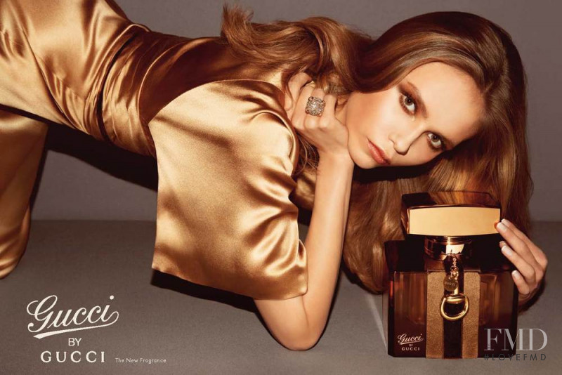 Natasha Poly featured in  the Gucci Fragrance Gucci advertisement for Autumn/Winter 2007