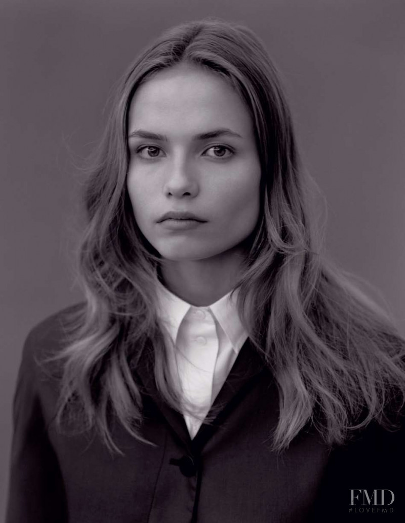 Natasha Poly featured in  the Cos Sweden advertisement for Autumn/Winter 2007