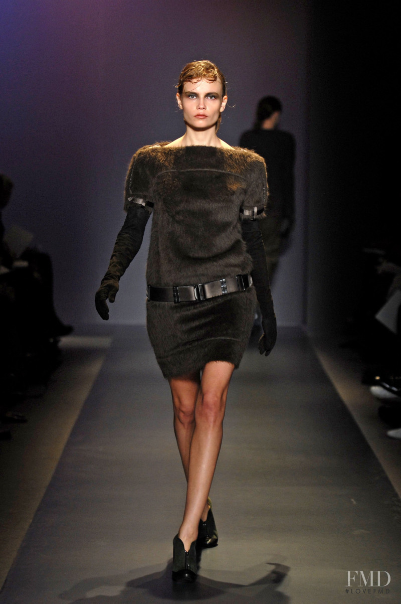 Natasha Poly featured in  the Costume National fashion show for Autumn/Winter 2007