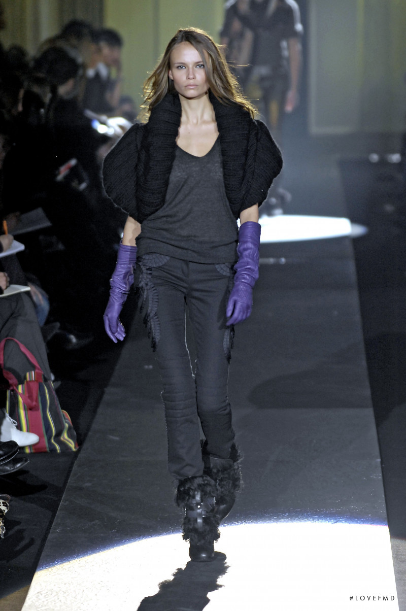 Natasha Poly featured in  the Just Cavalli fashion show for Autumn/Winter 2007