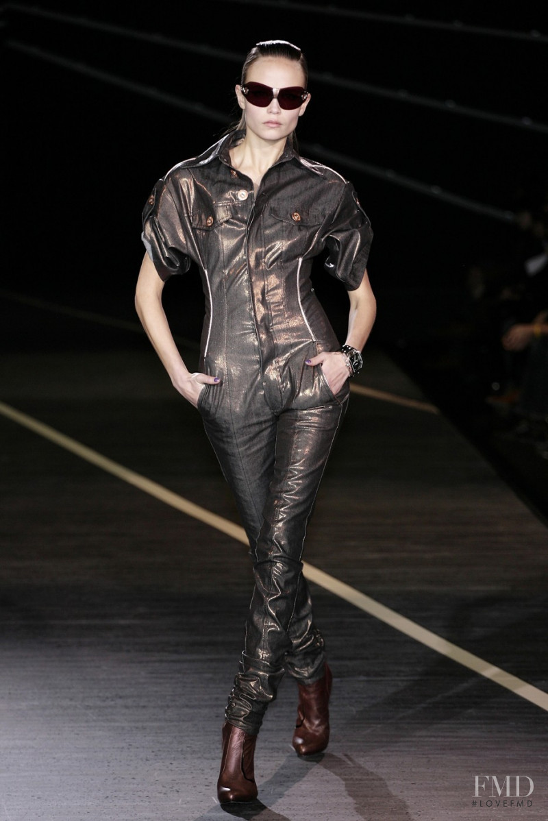 Natasha Poly featured in  the Diesel Black Gold fashion show for Autumn/Winter 2007