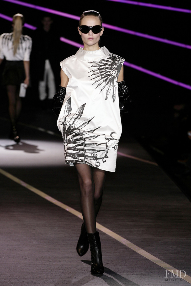 Natasha Poly featured in  the Diesel Black Gold fashion show for Autumn/Winter 2007