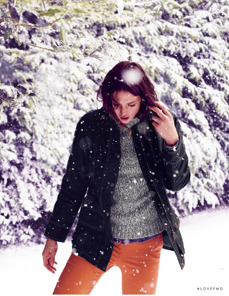 Crista Cober featured in  the Boden catalogue for Winter 2012