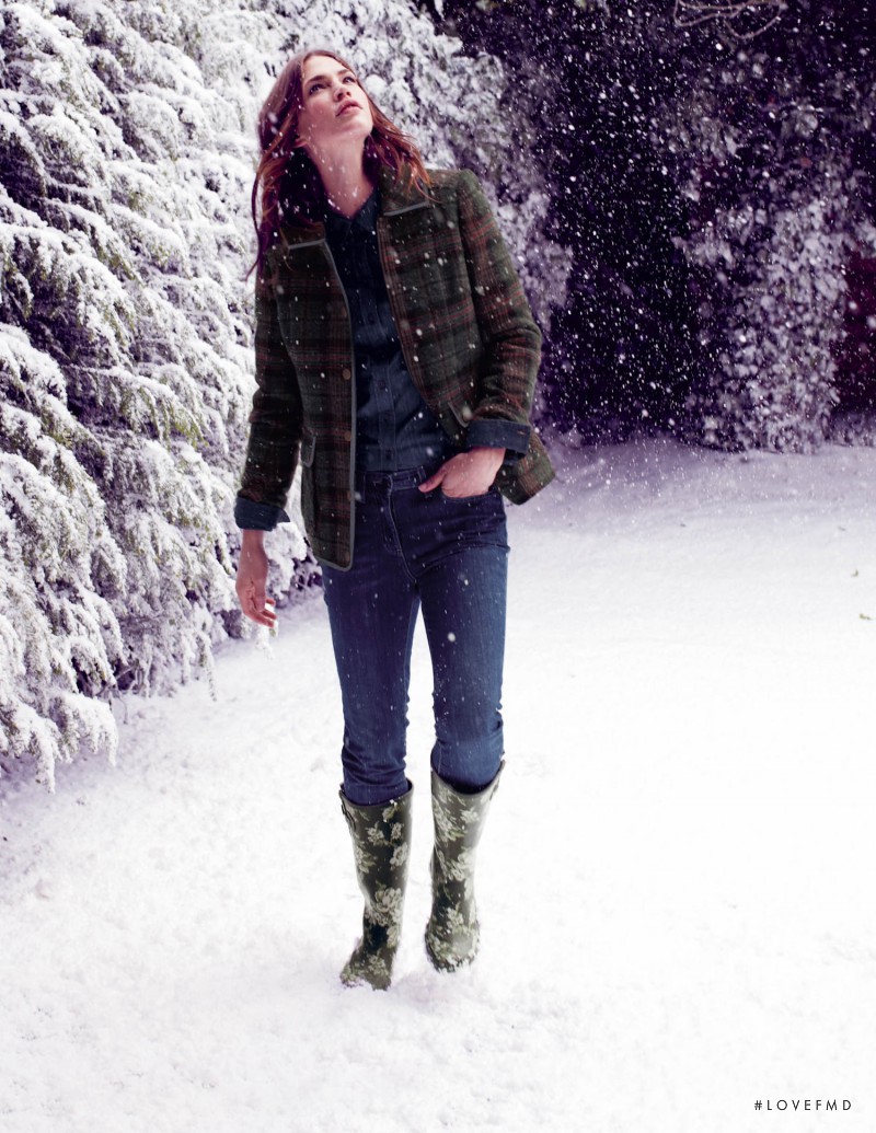 Crista Cober featured in  the Boden catalogue for Winter 2012