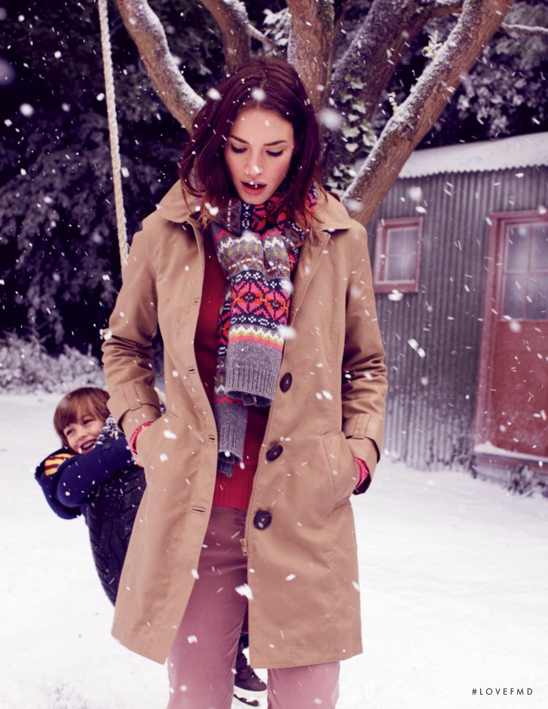 Crista Cober featured in  the Boden catalogue for Winter 2012